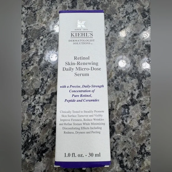 Kiehl’s Micro-Dose Anti-Aging Retinol Serum with Ceramides and Peptide